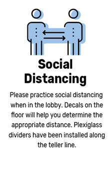 Social distancing icon