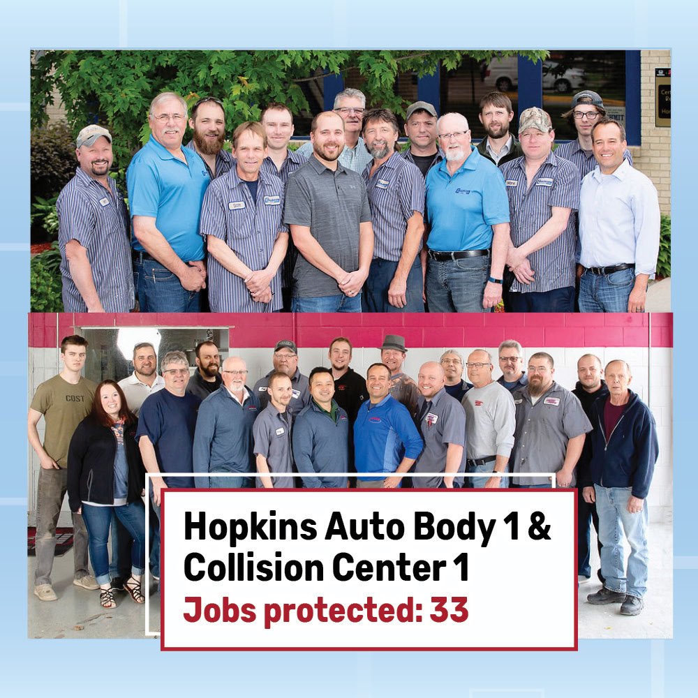 Hopkins Auto Body testimonial 1
